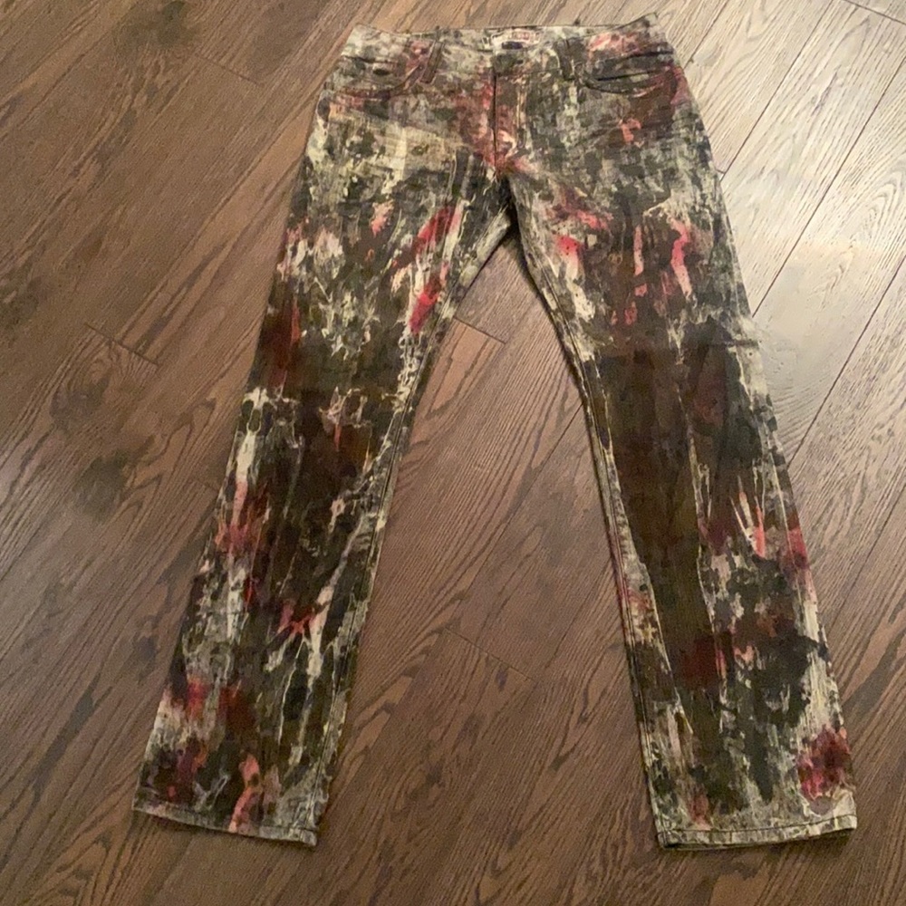 Men’s bedazzled Robin’s jeans